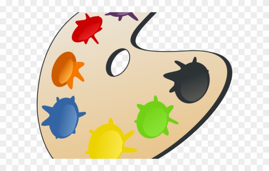 Colours Clipart Color Pallet - Png Download
