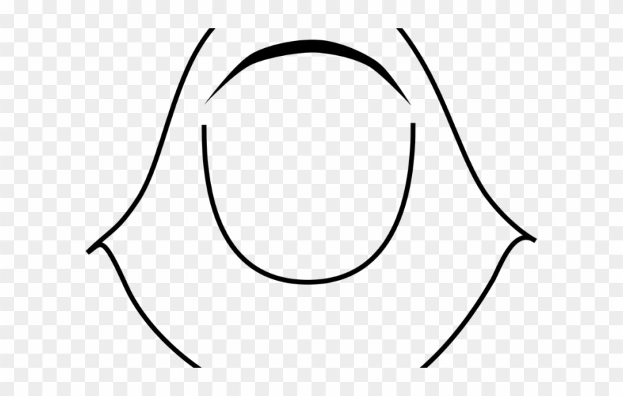 Veil Clipart Tudung - Png Download