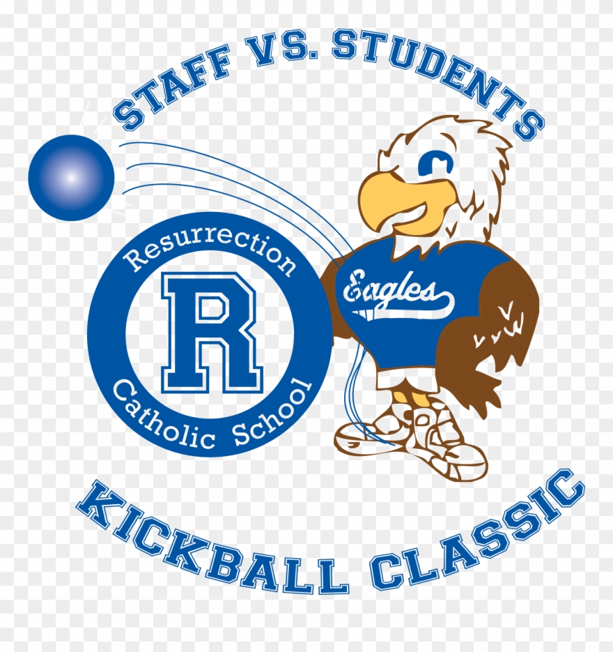 Catholic Schools Week Kickball "kick" Off Clipart