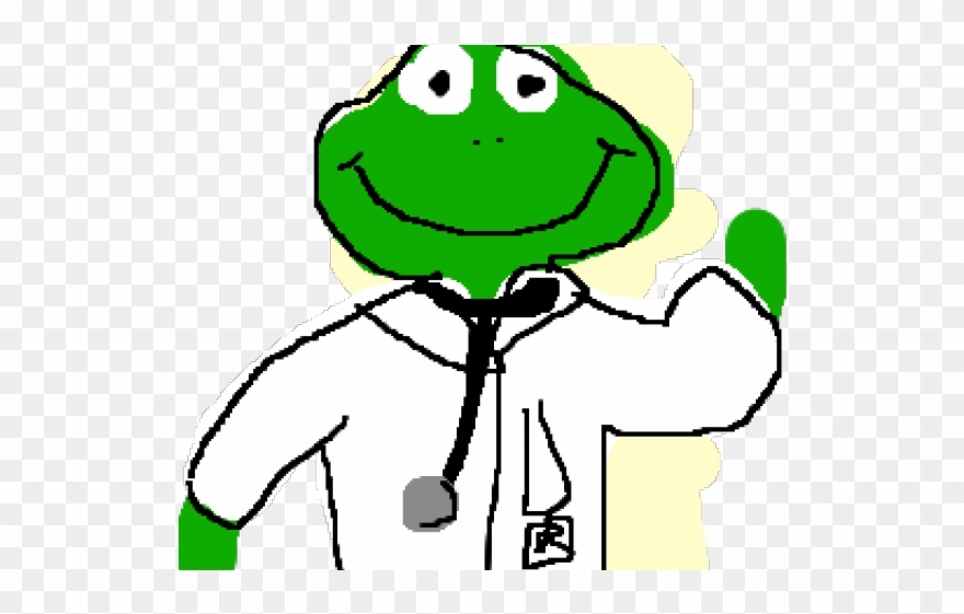 Frog Clipart Doctor - Png Download