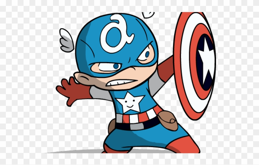 Captain America Clipart Transparent Background - Png Download