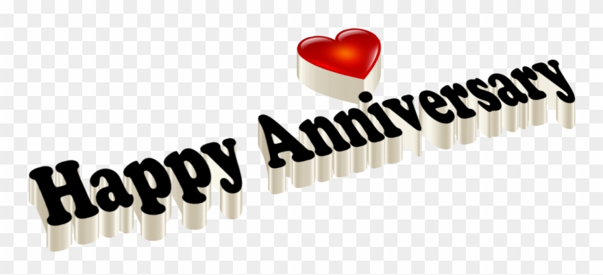 Happy Anniversary Heart Name Transparent Png Clipart