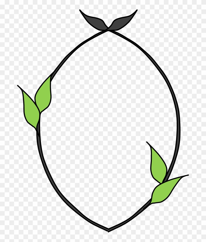 Download Leaf Frame Border Clipart