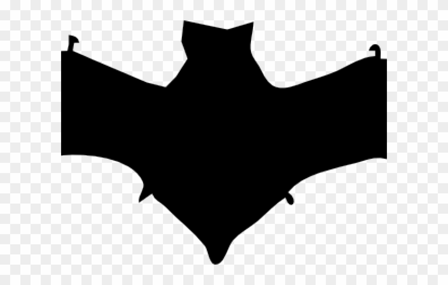 Silhouette Clipart Bat - Png Download