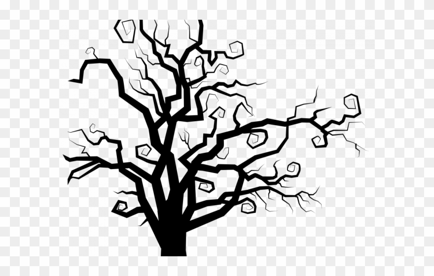 Branch Clipart Scary - Png Download