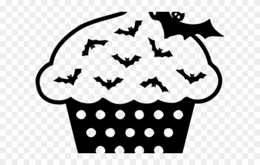 Trick Or Treat Clipart Cupcake - Png Download