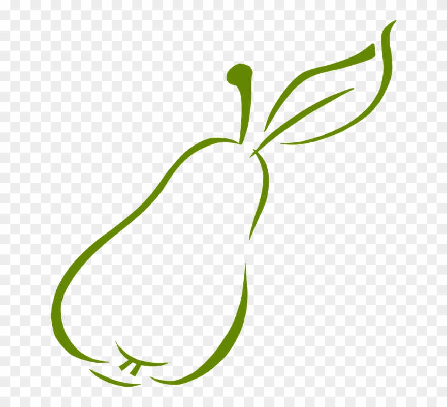 Pear Clipart Buah - Png Download