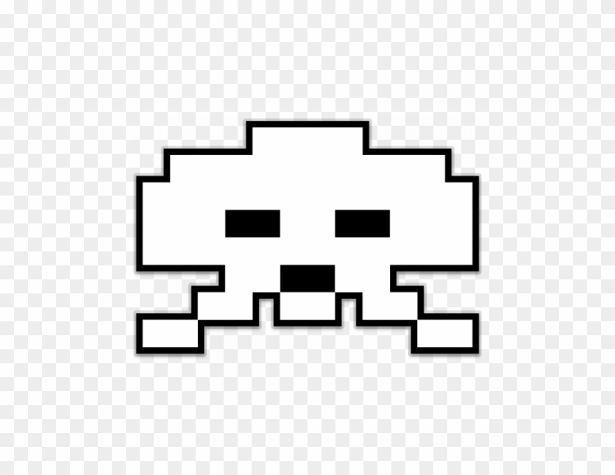 Space Invaders Alien Png Clipart