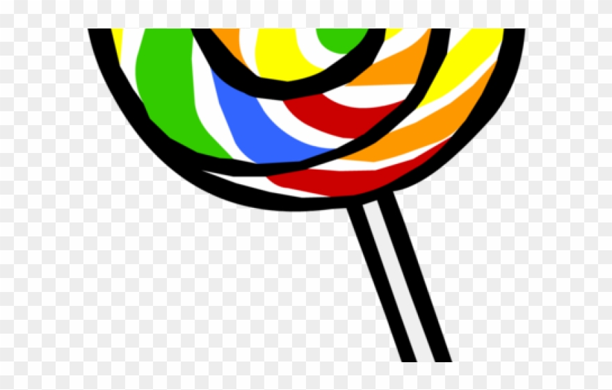 Lollipop Clipart Lollie - Png Download