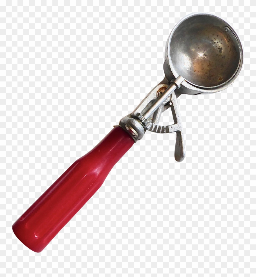 Clip Art Red Bakelite Handle Vintage 'peerless' Ice - Png Download