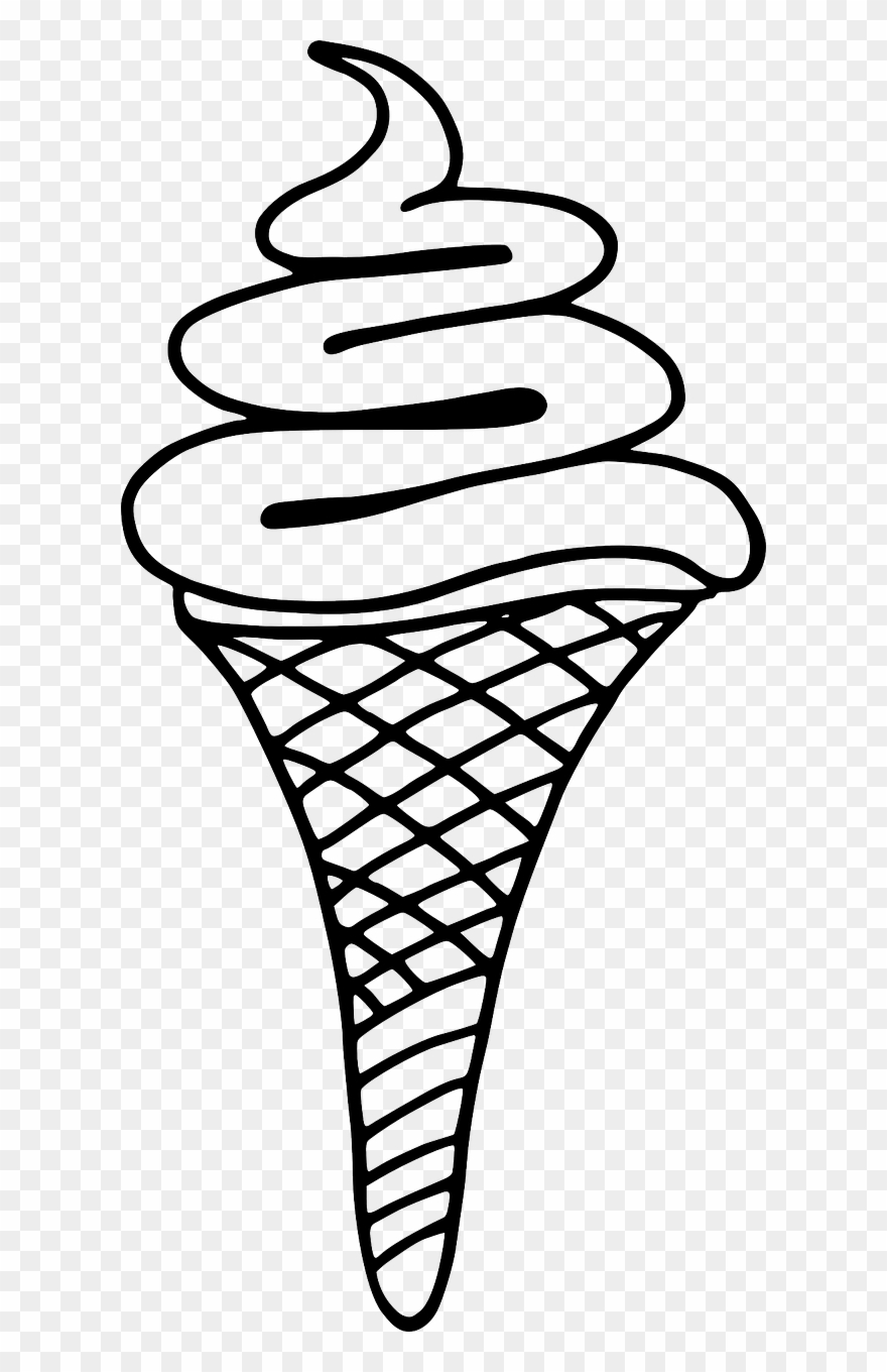 Soft Serve Ice Cream Cone Dairy Clipart