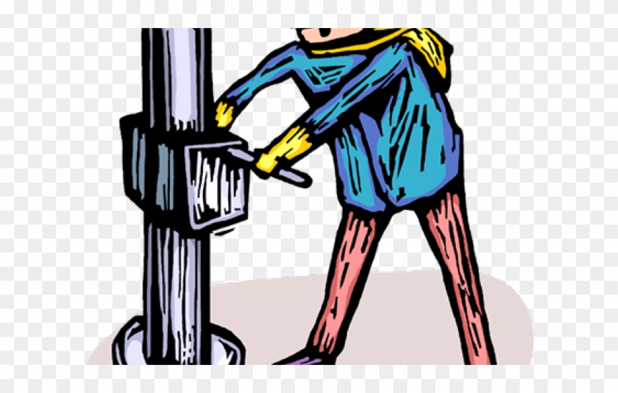 Oil Rig Clipart Oil Man - Png Download