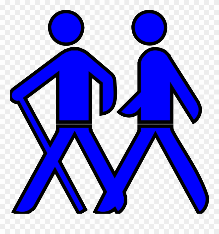 Hikingsign Europe Easy Clipart