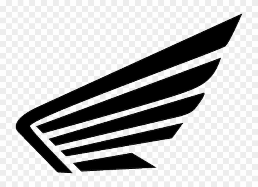 18963 Moto Honda Aile Logo Deco Clipart