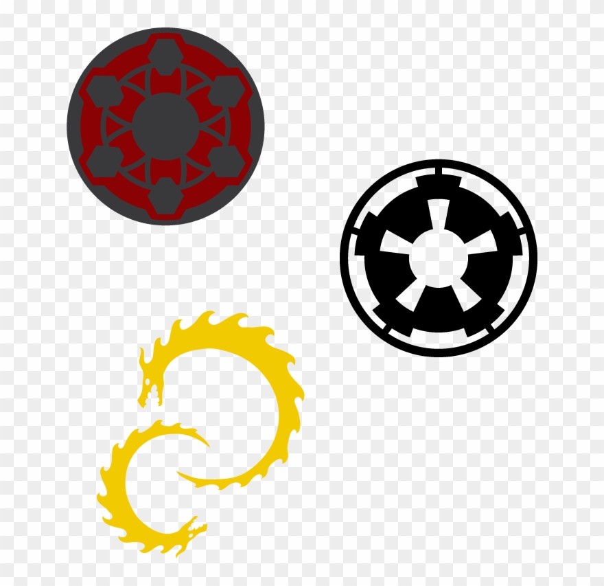 The Timothy Zahn Symbol, The Empire Of The Hand Cog, Clipart