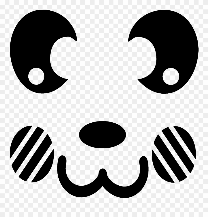 Sticker Face De Chiot Souriant Ambiance Sticker Kc Clipart