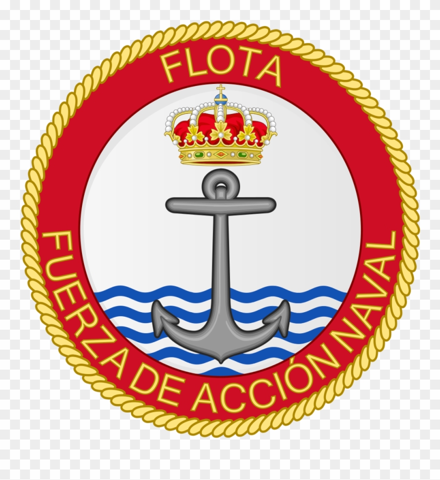Emblem Of The Spanish Navy Naval Action Force Clipart
