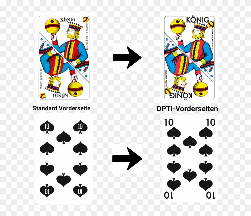 Jasskarten Und Piquetkarten Clipart