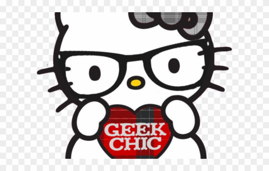 Geek Clipart Hello Kitty - Png Download