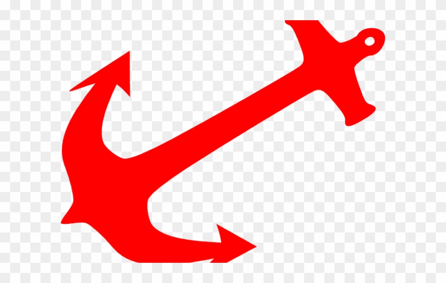 Red Clipart Anchor - Png Download