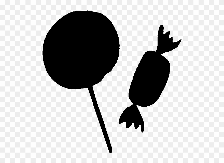 Candy Silhouette Clipart