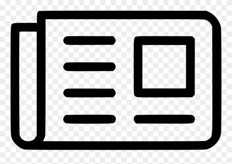 Newspaper Reading News Comments Clipart