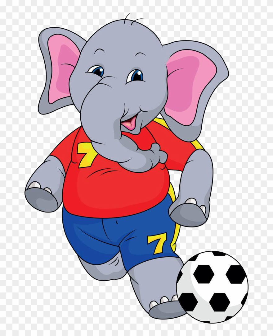 Cartoon Elephant Royalty Free Clip Art Movement Ⓒ - Png Download