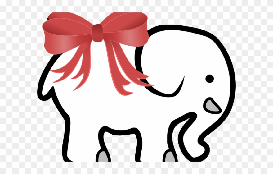 Elephant Clipart Fancy - Png Download