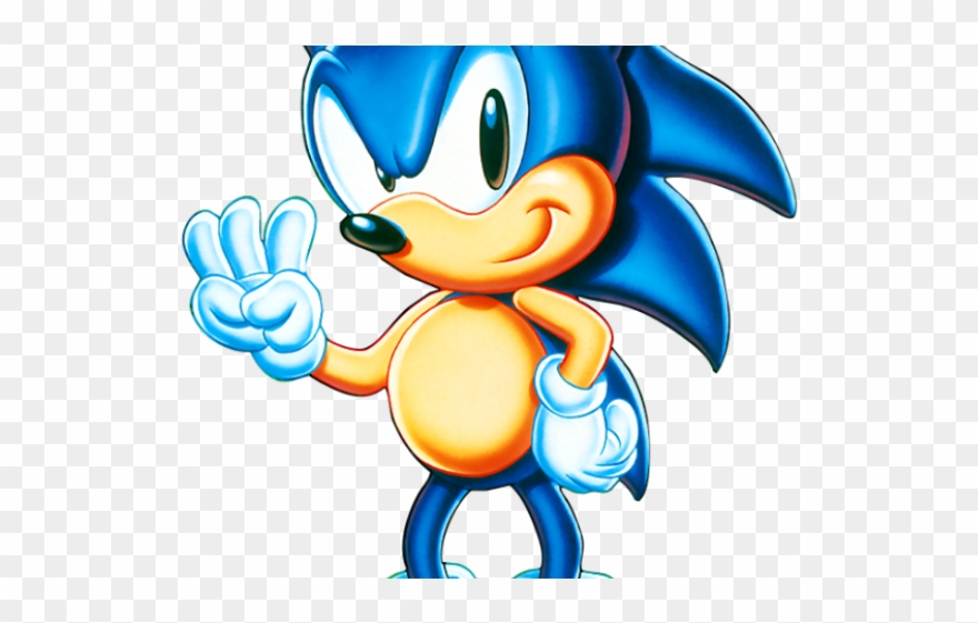 Sonic The Hedgehog Clipart Classic Sonic - Png Download