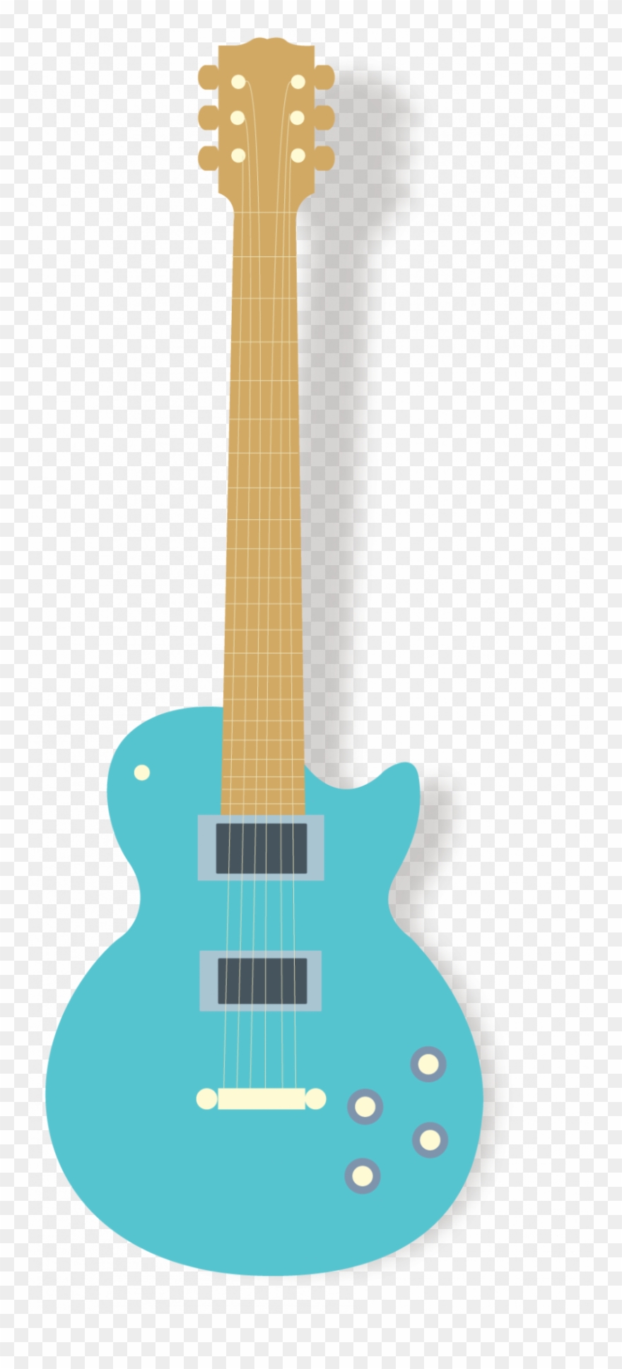 Cute Guitar Clipart Png Transparent Free Image