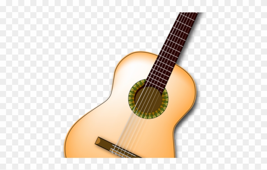 Guitar Clipart Spanish Guitar - Png Download
