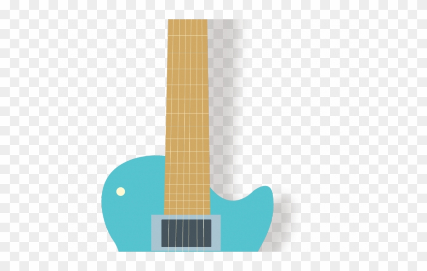 Guitar Clipart Cute - Png Download