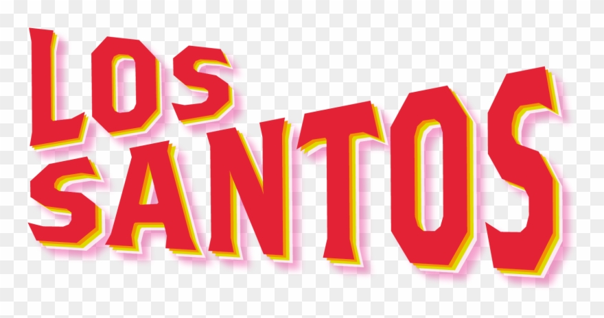 Schriftzug Los Santos Clipart