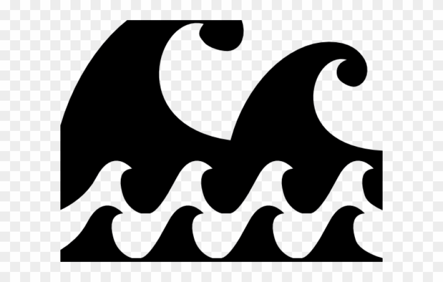 Monster Waves Clipart Gym - Png Download