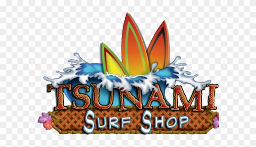 Tsunami Clipart Surf Wave - Png Download