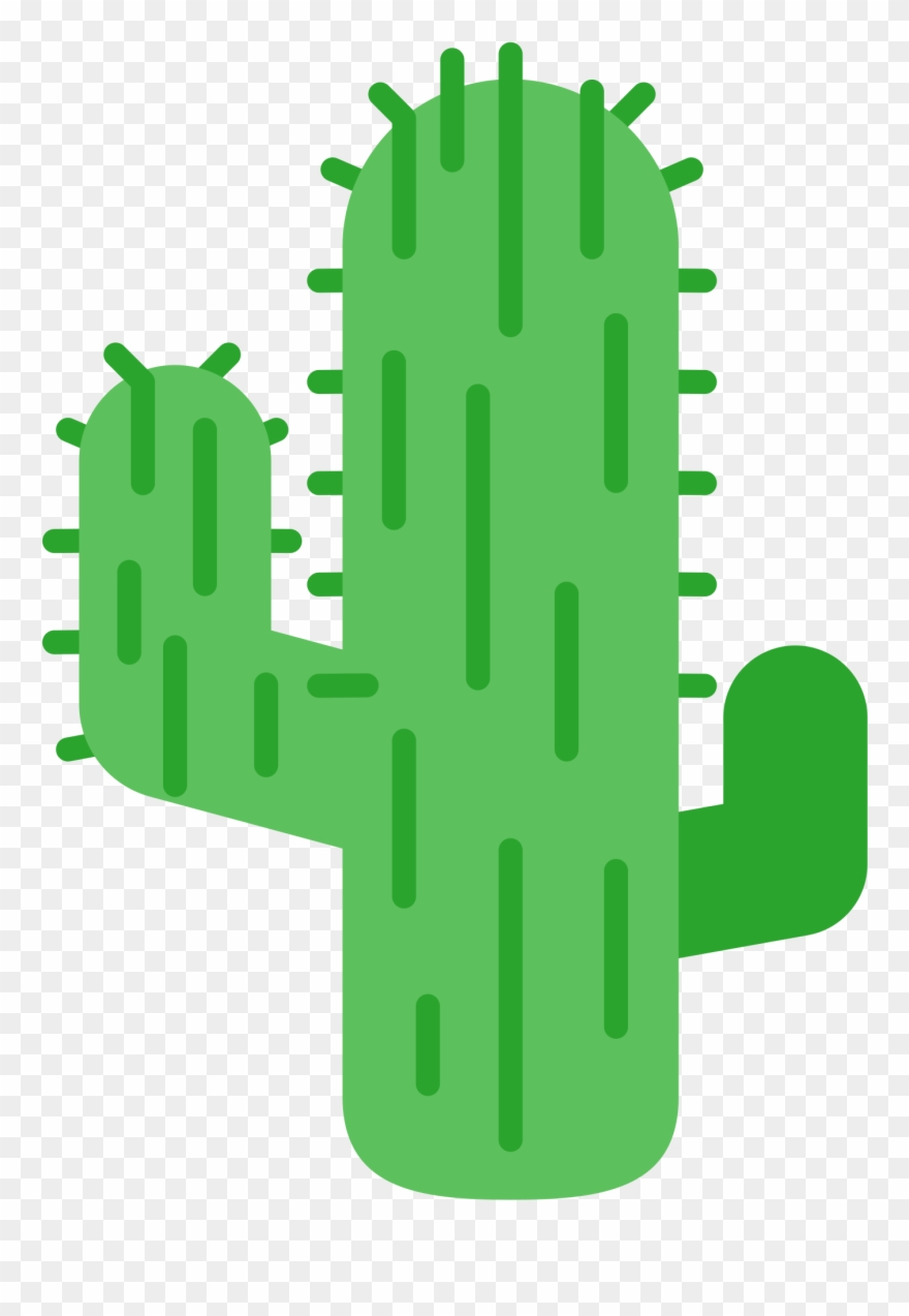 Emoji Clipart Cactus - Png Download