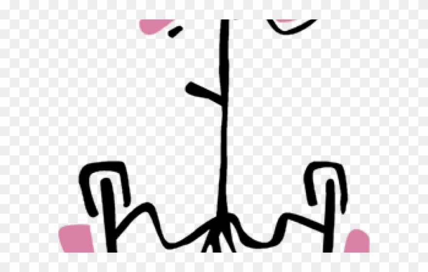 Potted Plants Clipart Pink - Png Download