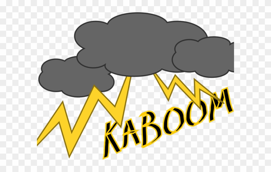 Thunder Clipart Stormy - Png Download