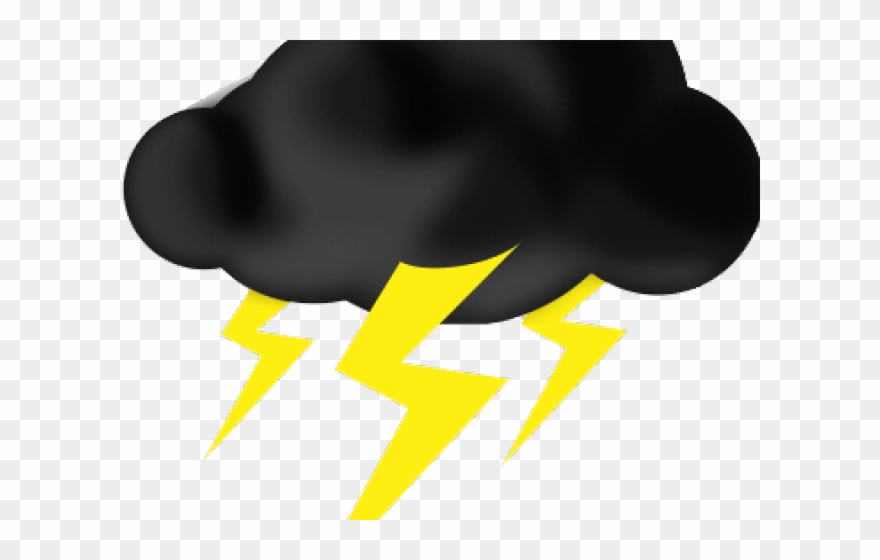 Thunderstorm Clipart Severe - Png Download