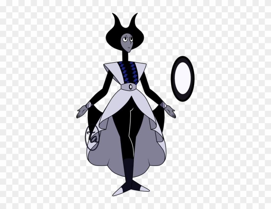 She Is From The Court Of The Blue Moon Diamond Clipart