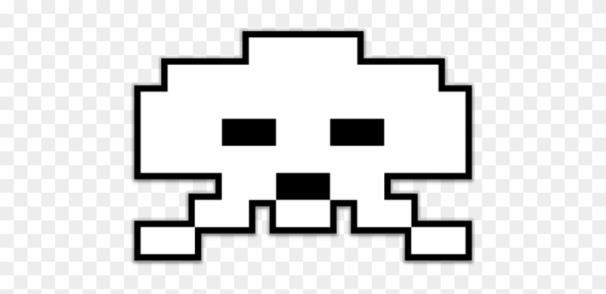 Clipart Images Transparent Free - Space Invaders Large Invader - Png Download