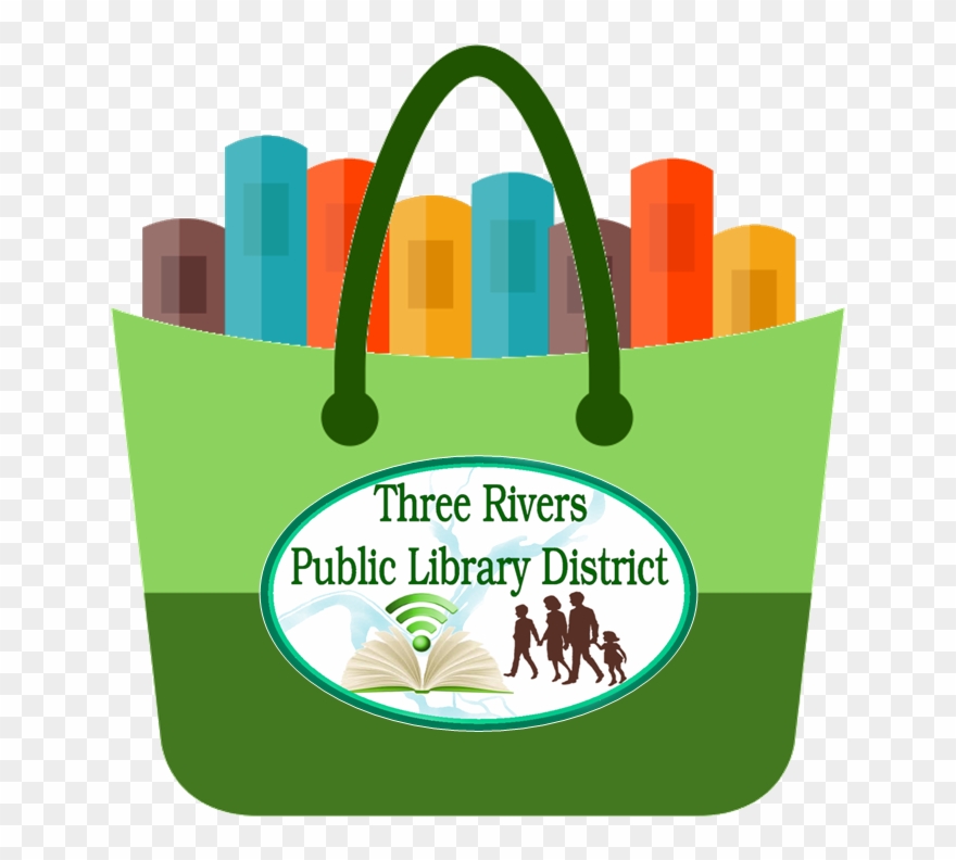Book Club In A Bag - Library Clipart