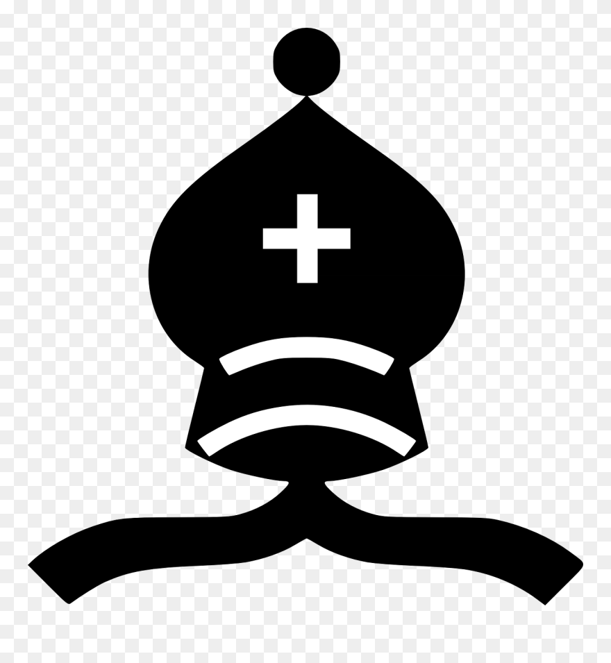How To Set Use Chess Piece Black Bishop Svg Vector Clipart