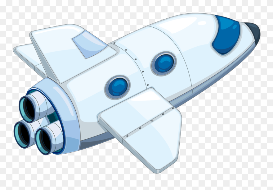 Space Shuttle Clipart - Transport - Png Download