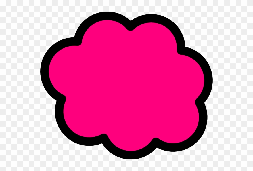 Domain Clipart Coloured Cloud - Clouds Clipart Pink Color - Png Download