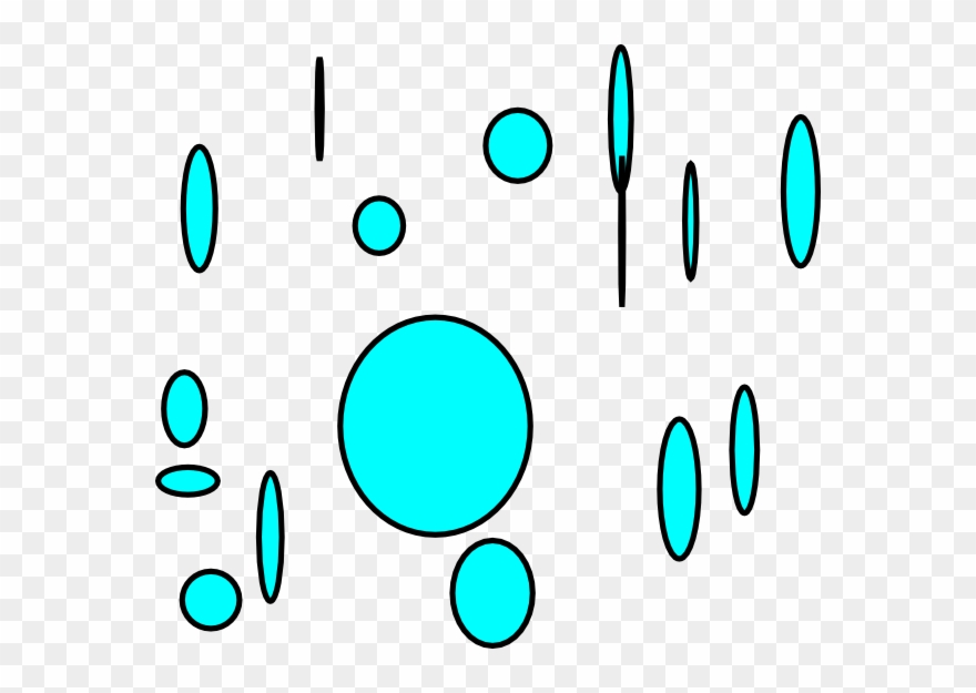 Rain Clip Art - Circle - Png Download