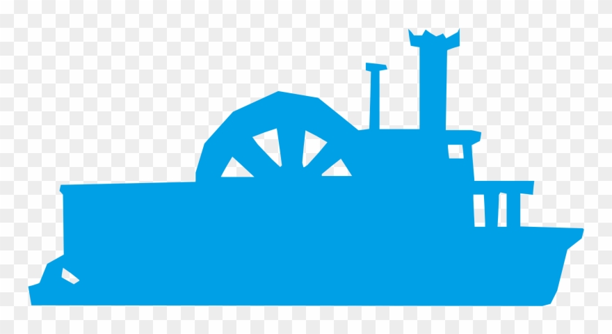 Paddle Wheel Paddle Steamer Steamboat Clipart