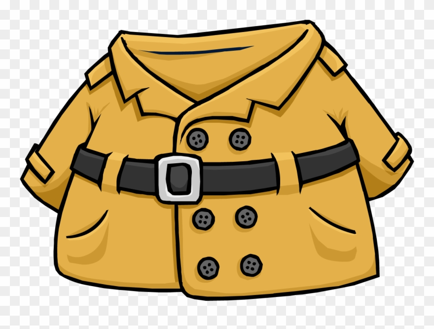 Detective's Coat - Club Penguin Clipart
