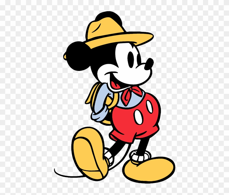 Page 1 - Disney's Vintage Mickey Mouse Png Clipart