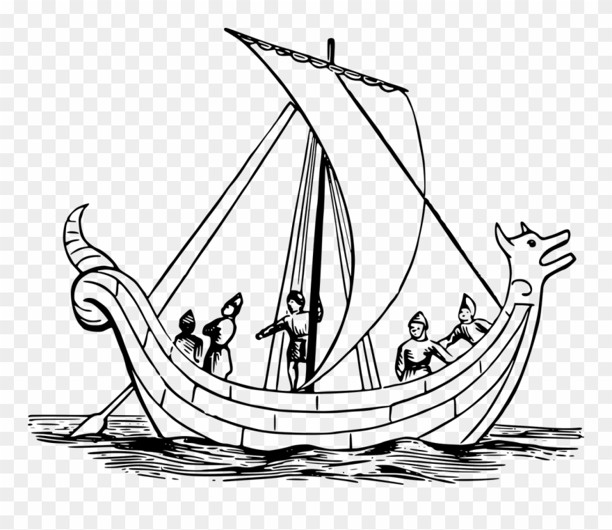 Boat Free Coloring Pages For Kids 12 Pics - Boat And Stream Formula Clipart